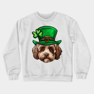 Funny St Patricks Day Lagotto Romagnolo Crewneck Sweatshirt